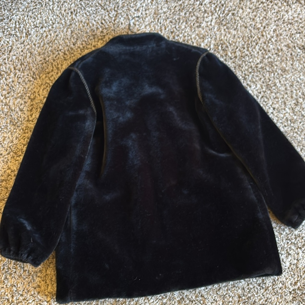 Jacques Saint
Laurent For Genelle Black Demi Buff
Faux Fur Coat Size 8 - Picture 4 of 14